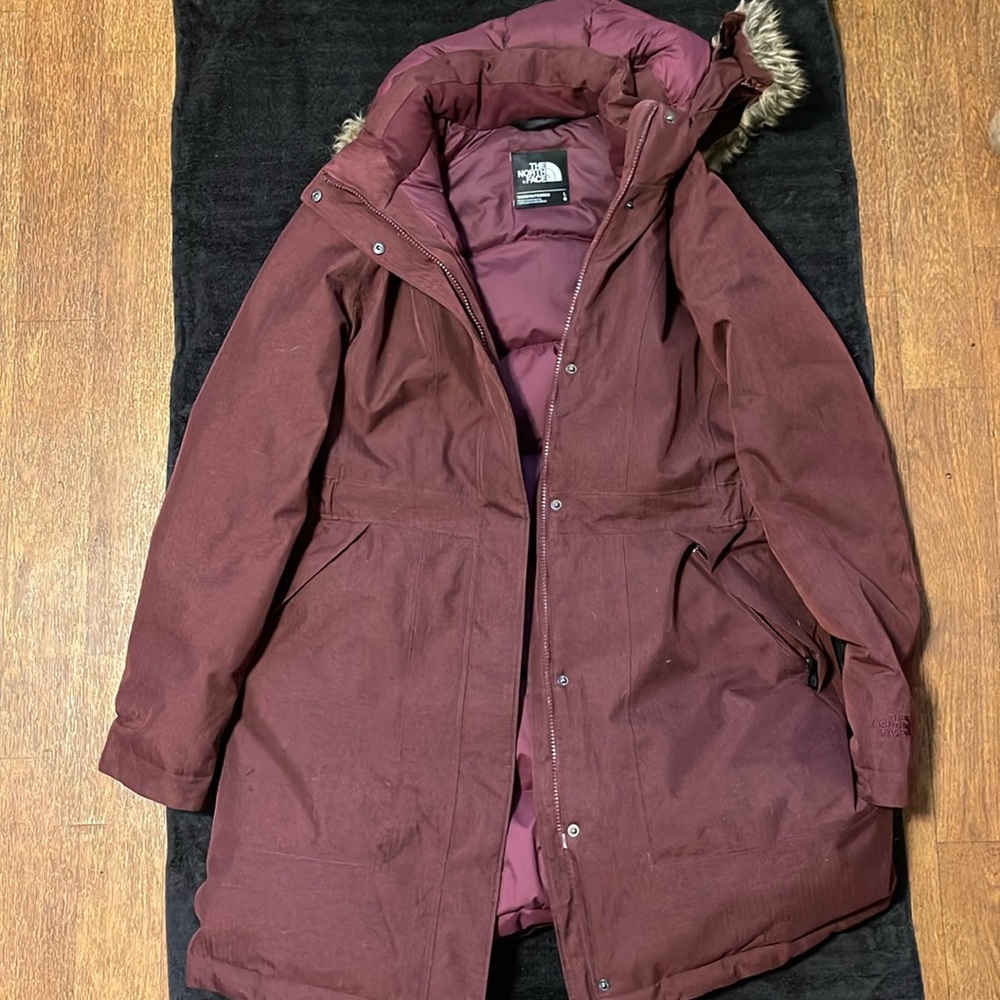 North face arctic parka